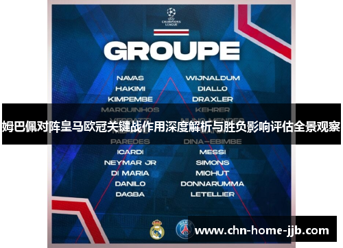 姆巴佩对阵皇马欧冠关键战作用深度解析与胜负影响评估全景观察